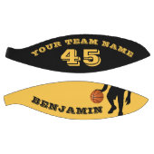 Name des modernen gelben Spielerteams Basketball (Panele)