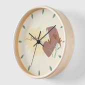 Name des modernen islamischen Botanischen Minimalm Uhr (Winkel)