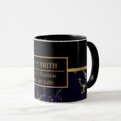 Name des modernen Marmorgeschäftes Tasse (VorderseiteRechts)