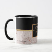 Name des modernen Marmorgeschäftes Tasse (Links)