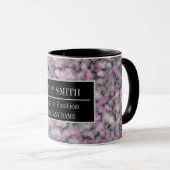 Name des modernen Marmorgeschäftes Tasse (VorderseiteRechts)