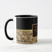 Name des modernen Marmorgeschäftes Tasse (Links)