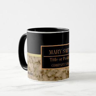 Name des modernen Marmorgeschäftes Tasse