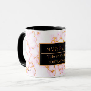 Name des modernen Marmorgeschäftes Tasse