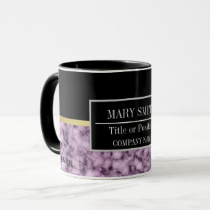 Name des modernen Marmorgeschäftes Tasse