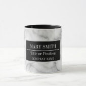 Name des modernen Marmorgeschäftes Tasse (Zentrum)