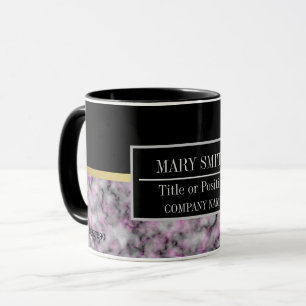 Name des modernen Marmorgeschäftes Tasse