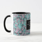 Name des modernen Marmorgeschäftes Tasse (Links)