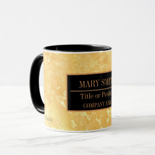 Name des modernen Marmorgeschäftes Tasse