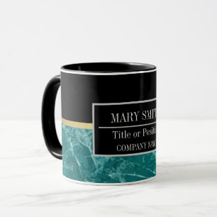 Name des modernen Marmorgeschäftes Tasse