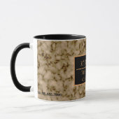 Name des modernen Marmorgeschäftes Tasse (Links)