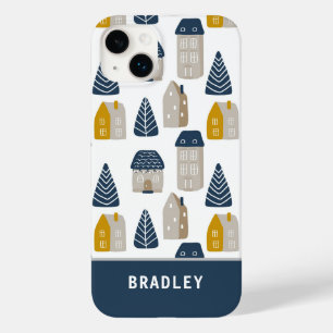 Name des modernen Minimalistischen Hauses Wasserfa Case-Mate iPhone 14 Plus Hülle