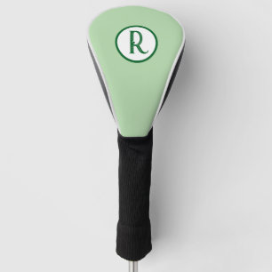 Name des modernen Monogramms Golf Headcover