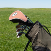 Name des modernen Monogramms Golf Headcover (In SItu)