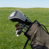 Name des modernen nautical Blue Boots Golf Headcover (In SItu)