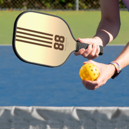 Name des modernen Pickleball-Spielers Streifen Gol Pickleball Schläger