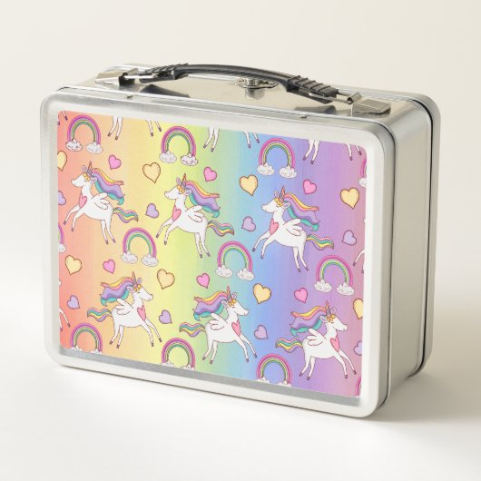 Name des modernen Regenbogens und einheitlichen Mu Metall Brotdose (Rückseite)