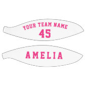 Name des modernen rosa Player Team Basketball (Panele)