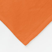 Name des Monarchschmetterlings orange Fleecedecke (Ecke)