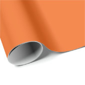 Name des Monarchschmetterlings orange Geschenkpapier (Rolleneckpunkt)