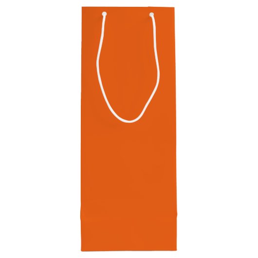 Name des Monarchschmetterlings orange Geschenktüte Für Weinflaschen (Rückseite)