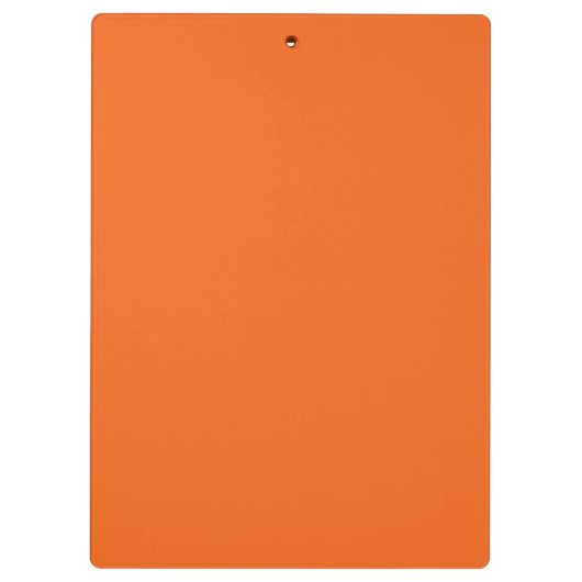 Name des Monarchschmetterlings orange Klemmbrett (Rückseite)