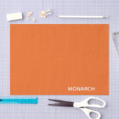 Name des Monarchschmetterlings orange Seidenpapier (Handwerk)