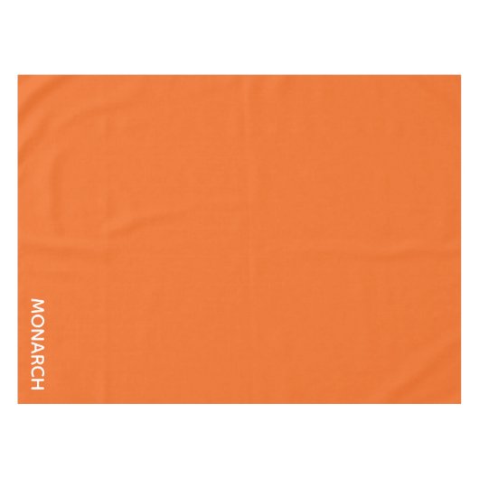 Name des Monarchschmetterlings orange Tischdecke (Vorderseite (Horizontal))