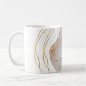 Name des Monogram-Glitzer Kaffeetasse (Links)