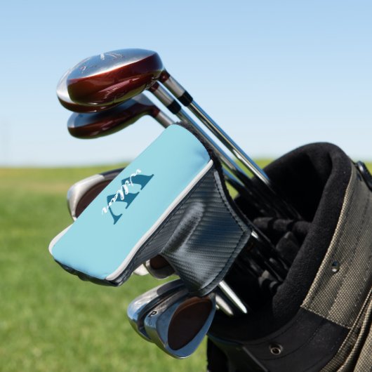 Name des Monogram-Skripts Golf Headcover (In Situ)