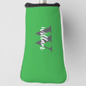 Name des Monogram-Skripts Golf Headcover (Rotieren 90)