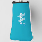 Name des Monogram-Skripts Golf Headcover (Rotieren 90)