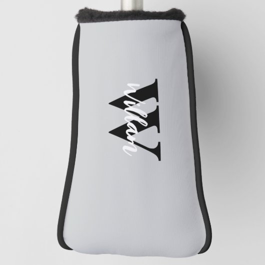 Name des Monogram-Skripts Golf Headcover (Rotieren 90)