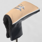 Name des Monogram-Skripts Golf Headcover (3/4 Vorderseite)