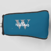 Name des Monogram-Skripts Golf Headcover (Vorderseite)
