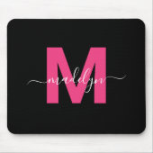 Name des Monogramm-Skriptes Mousepad (Vorne)
