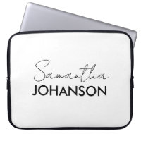 Name des Monogramm-Skripts | Moderne Minimalistisc