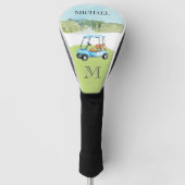 Name des Monogrammes des benutzerdefinierten Kartk Golf Headcover (Vorderseite)