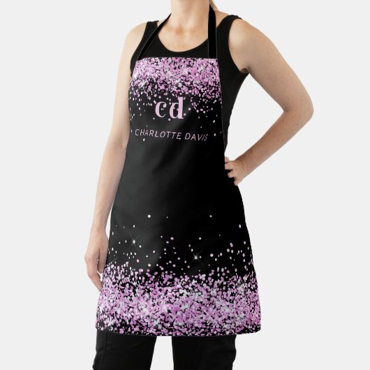 Name des Monogrammes des Glitzer Schürze (InSitu)