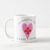Name des Monogrammes für das Nurse Monogramm des r Kaffeetasse (Links)