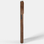 Name des Monogrammes für Walnut Wooden Green Marbl Case-Mate iPhone Hülle (Rückseite / Rechts)