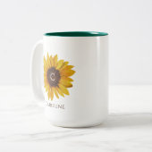 Name des Monogrammes für Wasserfarben Zweifarbige Tasse (Vorderseite Links)