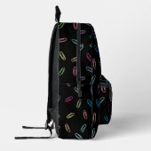 Name des Monogramms Bedruckter Rucksack (Links)
