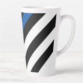 Name des Monogramms für das dünne blaue Line-Poliz Milchtasse (Rechts)
