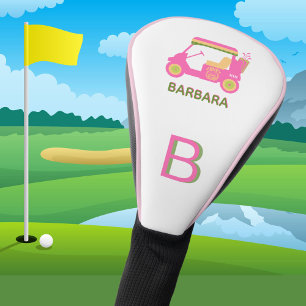 Name des Monogramms für das Hot Pink Custom Golf C Headcover