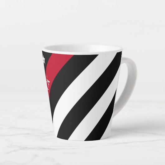 Name des Monogramms für das Thin Red Line Firefigh Milchtasse (Rechte Ecke)