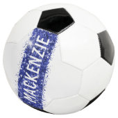 Name des Monogramms für den blauen Streifen Person Fußball (Dreiviertel)