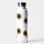 Name des Monogramms für den Blumenkohl Personalisi Trinkflasche (Links)