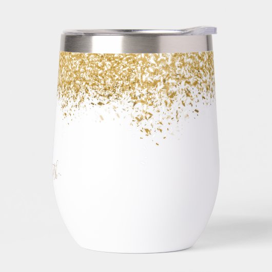 Name des Monogramms für den Elegangolden Glitzer (Links)