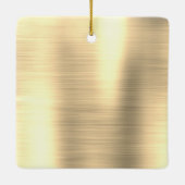 Name des Monogramms für den Gold-Glitzer-Brushed Keramikornament (Rückseite)